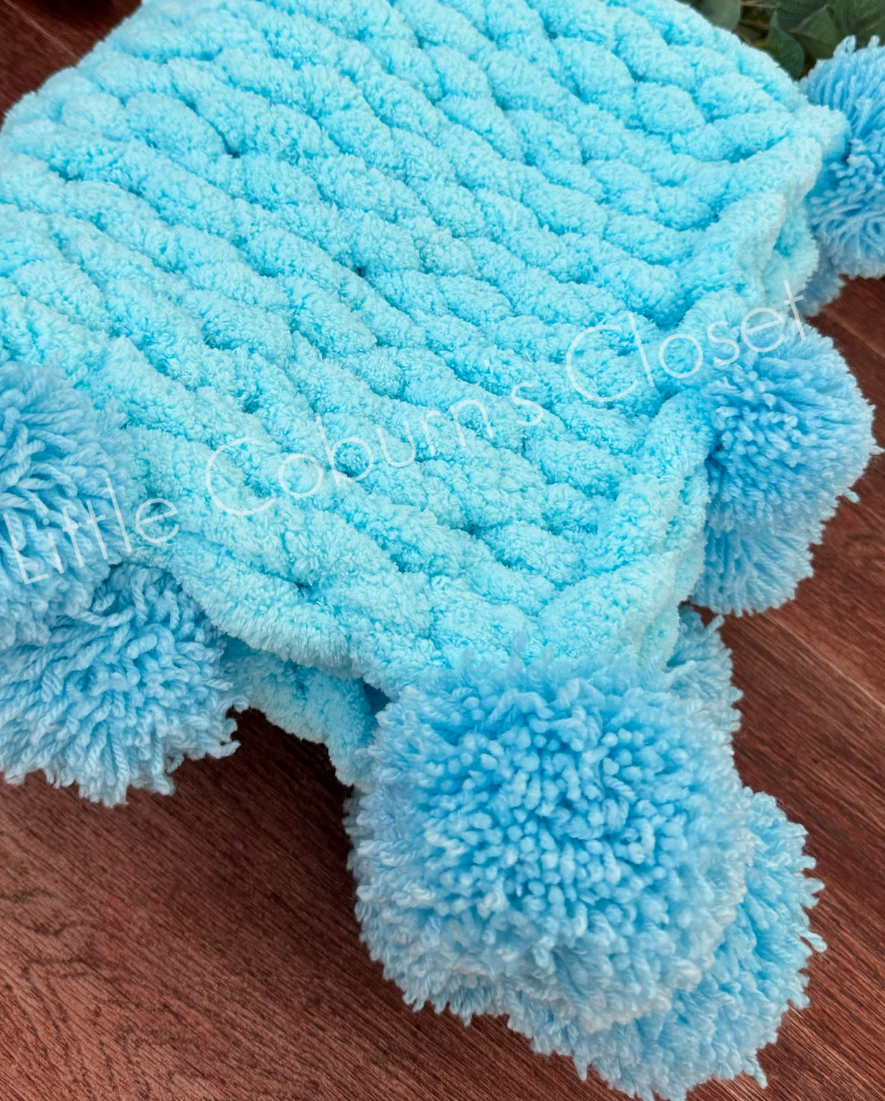 Snuggle Pom Pom Blanket