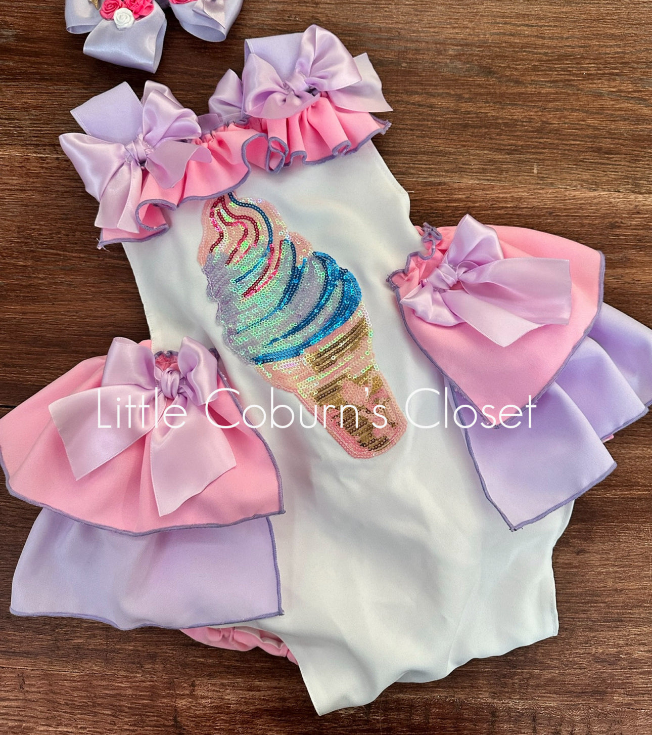 Ice Cream Romper