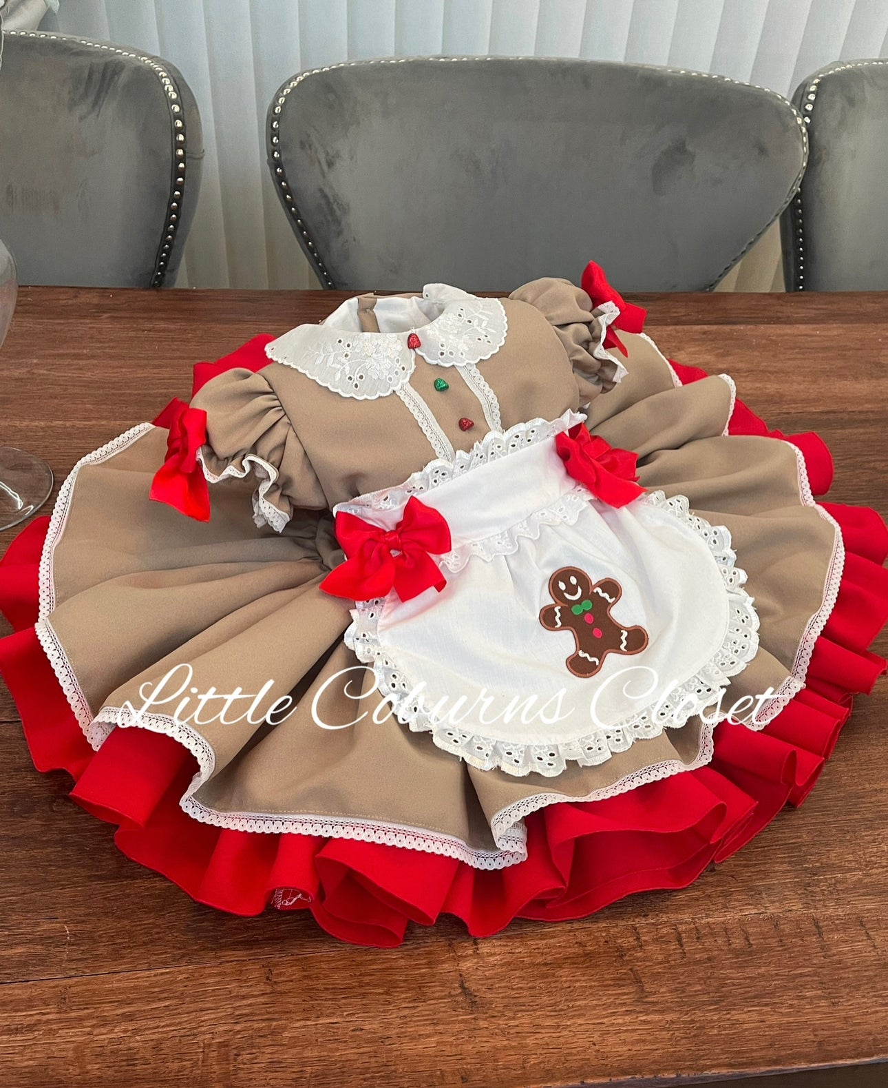 Miss Gingerbread dress