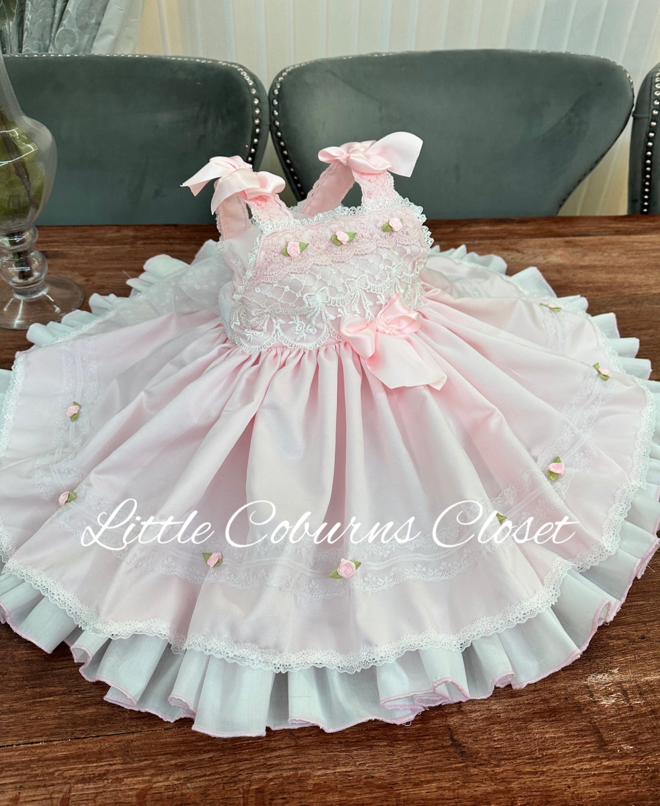 Miss La Rose Puffball Dress