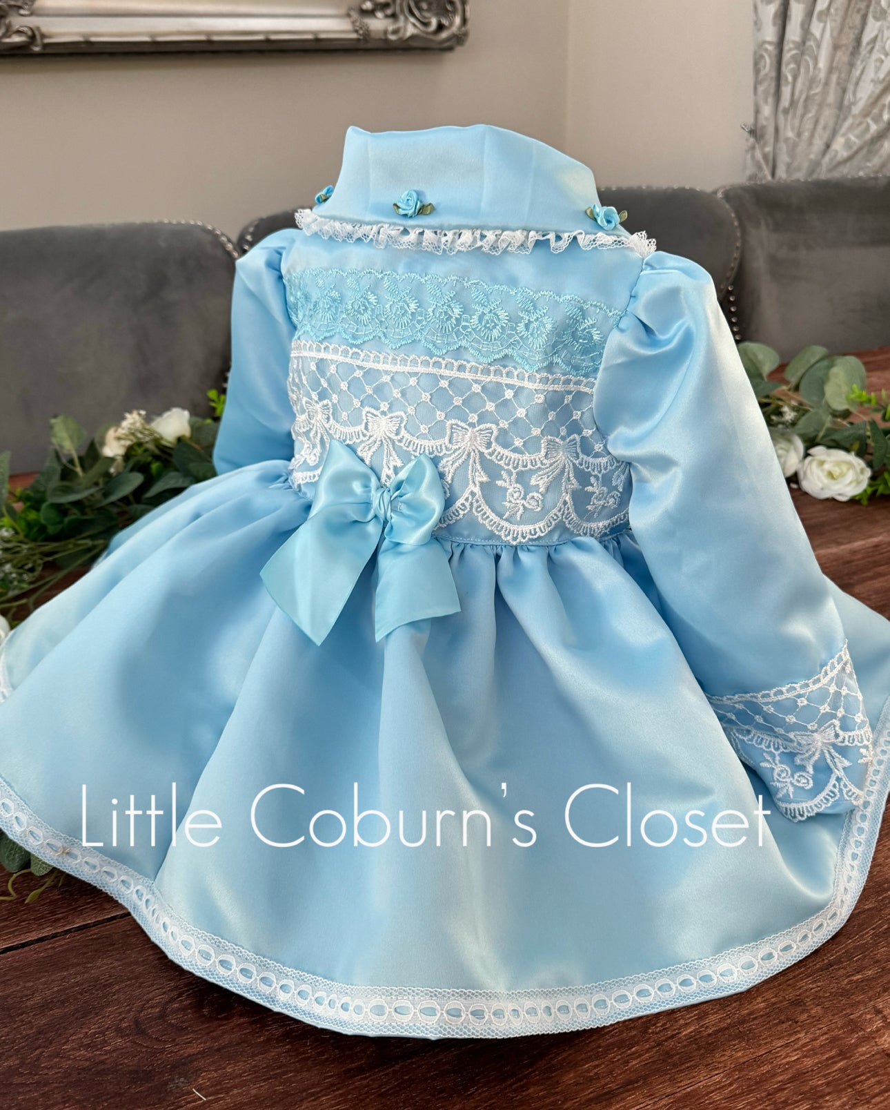 Blue La Rose Coat