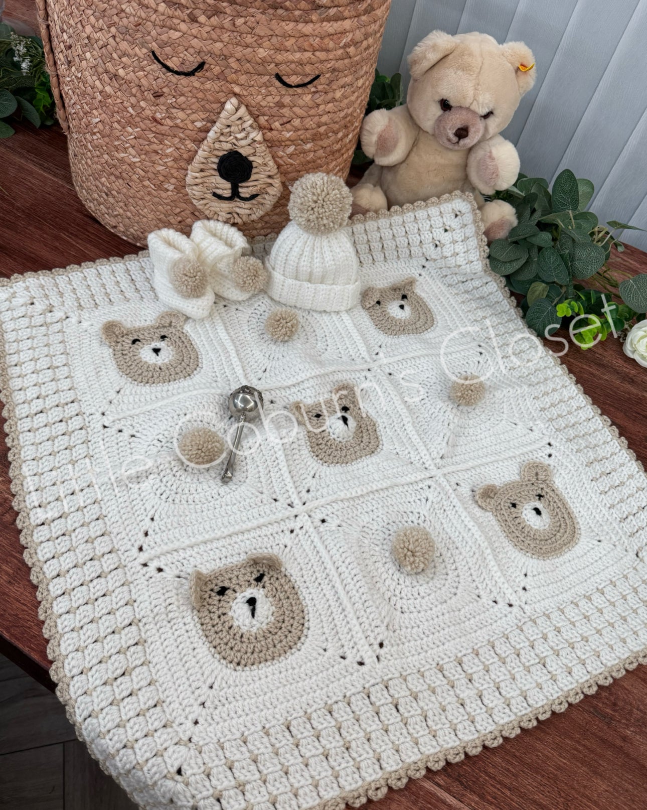 Handmade Teddy Blanket
