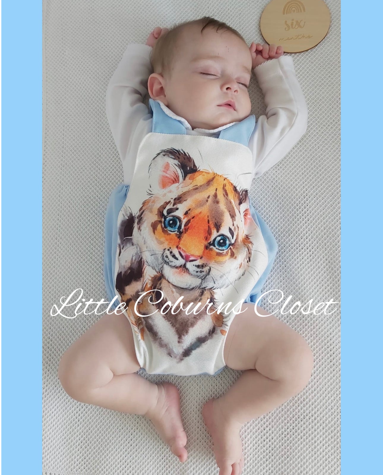 Boys Tiger Romper