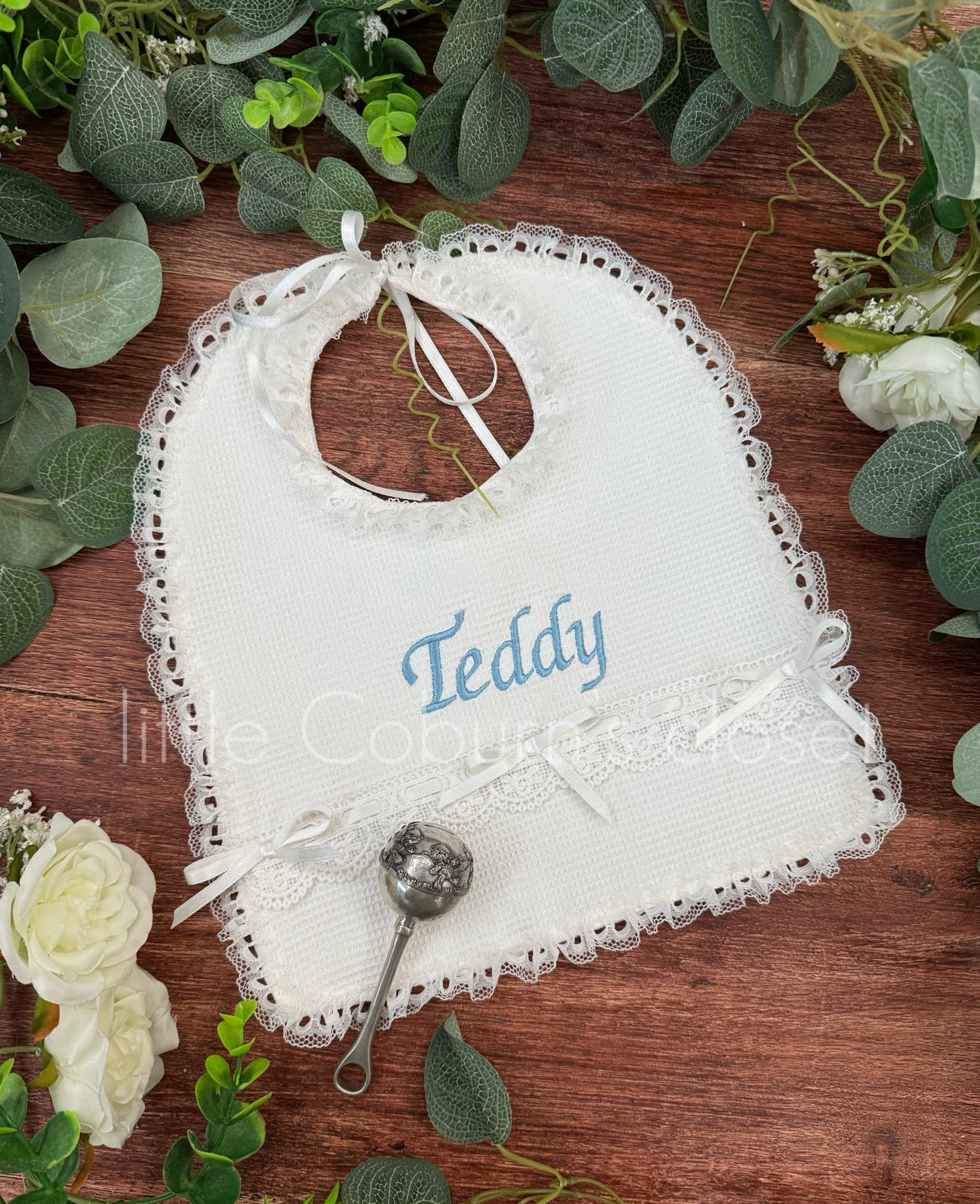 Luxury Embroidered Bib