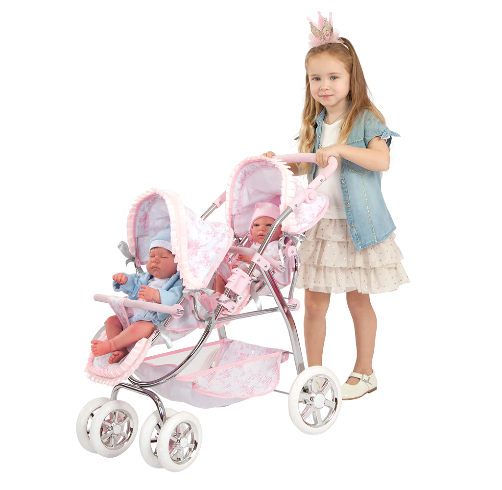 Spanish Twin Pram.