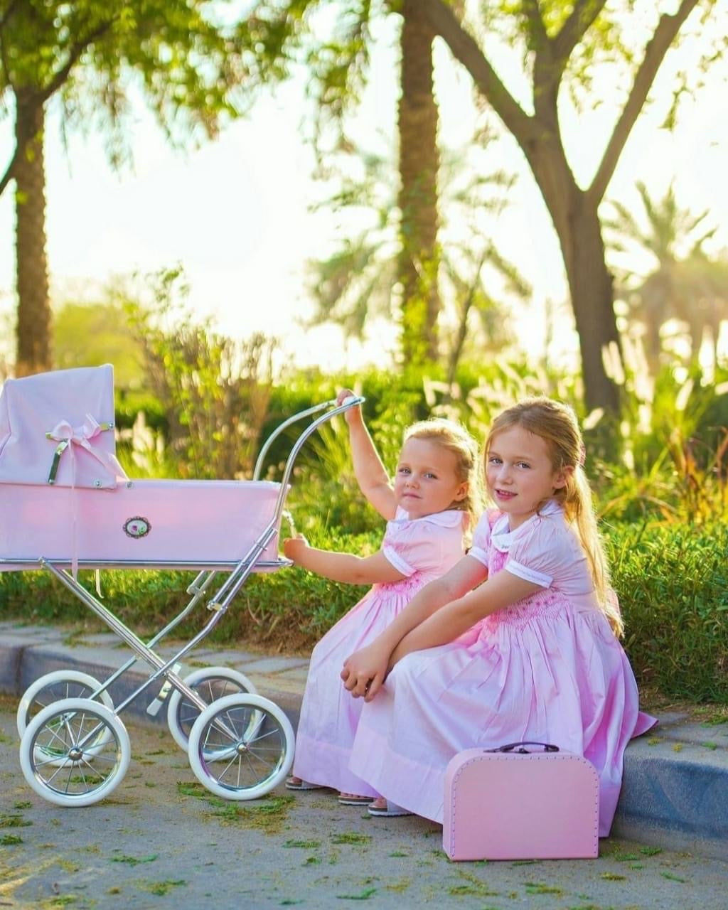 Bebelux Big Sweet pink Pram