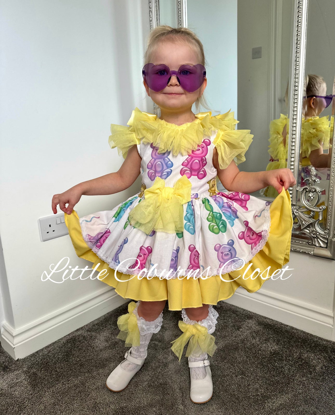 Gummy Bear puffball dress