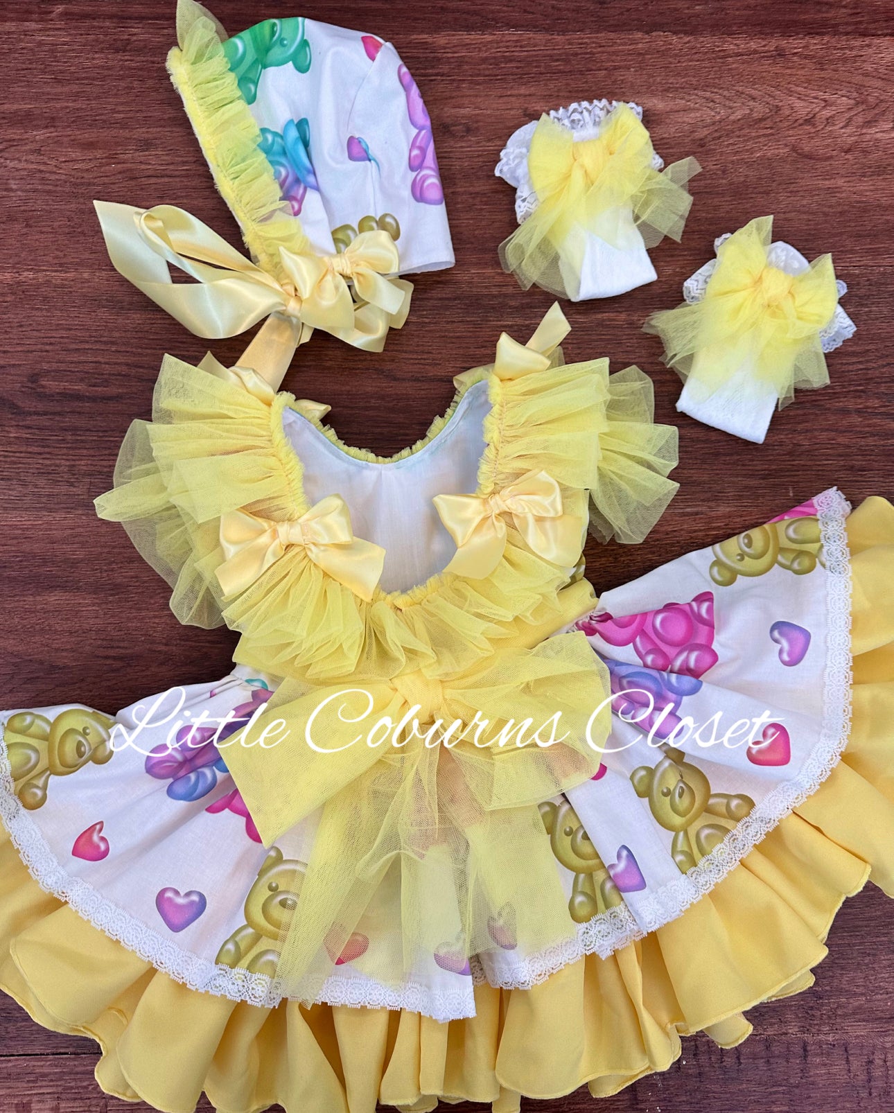 Gummy Bear puffball dress