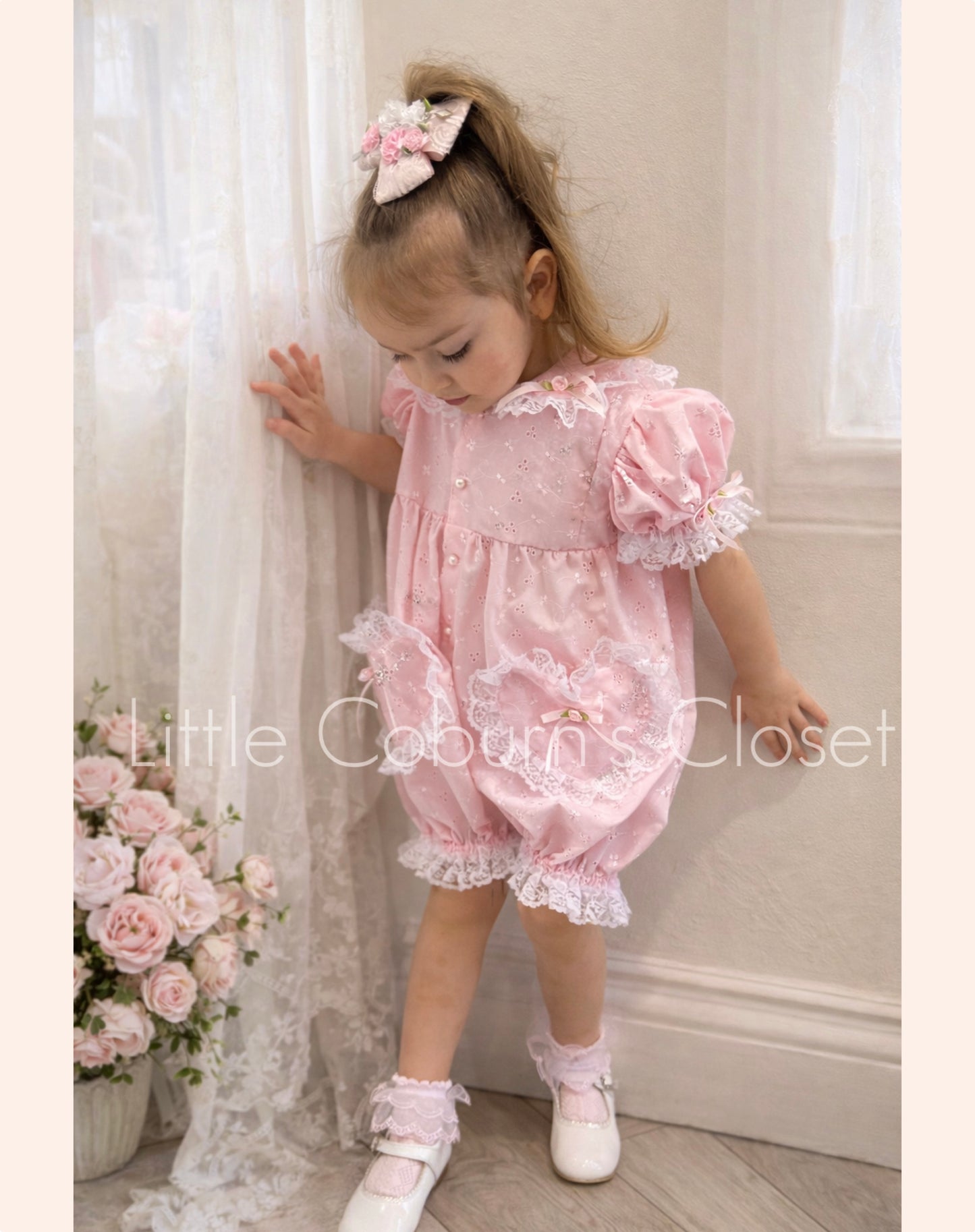 Love Heart Bubble Romper